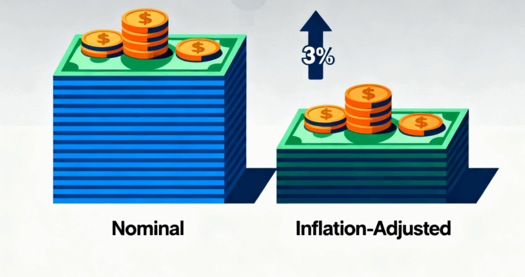 Inflation Adjusted Returns Calculator